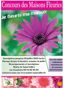 Concours des maisons fleuries (Saint-Vallier)