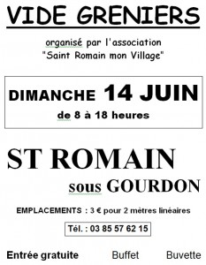 RAPPEL : « Saint-Romain, mon village » (Saint-Romain-sous-Gourdon)