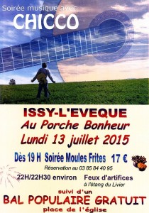 Soirée musique (Issy-L&rsquo;Evêque)