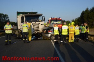 Précision suite à l’accident de ce samedi matin au Pont des Morands…