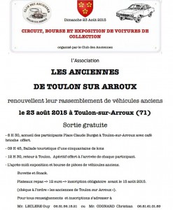 « Anciennes de Toulon-sur-Arroux » (Sortir)