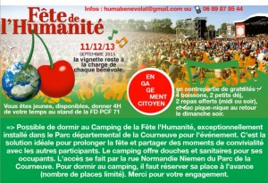 « Fête de l’Huma », les 11-12 et 13 septembre 2015