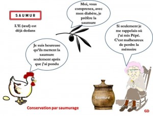 Faire l’œuf ne manque pas de sel parfois