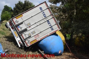 Accident sur la RCEA à Blanzy…VOIR NOTRE VIDEO
