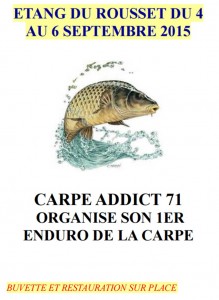 1er enduro de la carpe (Le Rousset)