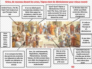 Grèce : démission Tsipras