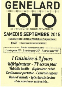 Loto à Génelard