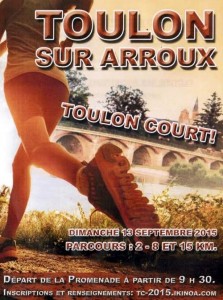 Course pédestre (Toulon-sur-Arroux)