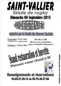 Vide grenier (Saint-Vallier)