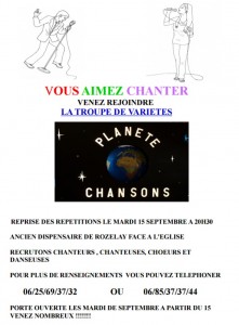 « Planète Chansons »
