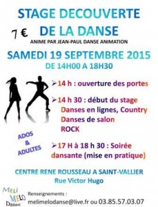 « Meli Melo Danse » (SaintVallier)