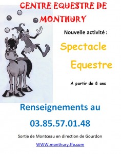 Centre équestre de Monthury ( Gourdon)