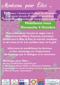 RAPPEL : 2ème édition de « Montceau pour Elles » !
