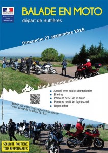 Balade en moto (Saône-et-Loire)