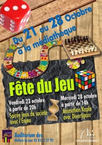 « Fête du jeu » aux Ateliers du jour