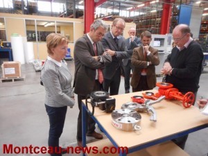 Le sous-Préfet de Chalon visite l’Entreprise Buracco