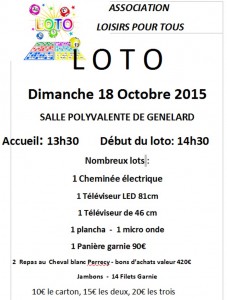 Association « Loisirs pour tous » (Génelard)