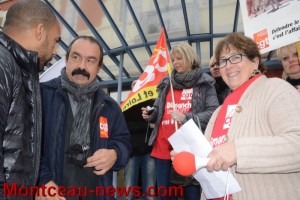 Voir Notre vidéo – Rencontre avec Philippe Martinez, secrétaire national de la CGT et Mme Jarrot