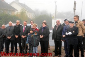 Commémoration du 11 novembre (Montceau)
