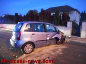Accident rue de la Branche Saint-Vallier