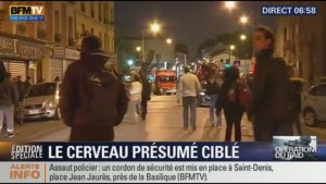 Le reportage en direct : Suite des attentats de Paris….