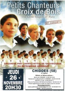 Concert des Petits Chanteurs à la Croix de Bois
