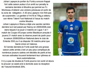 En vue du match FCMB – FC Metz de coupe de France !