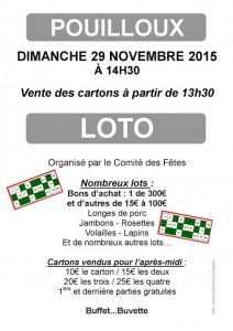 Comité des fêtes de Pouilloux