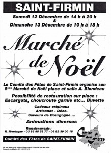 8ème marché de Noël (Saint-Firmin)