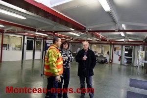 Collège St Gilbert intervention des pompiers de Montceau…