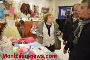 Salle d’exposition de l’ECLA « Les créatifs de Saint-Vallier »