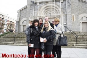 Le FN rend visite aux commerçants (Montceau)