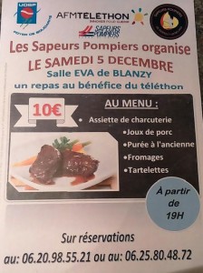 Sapeurs pompiers (Blanzy)