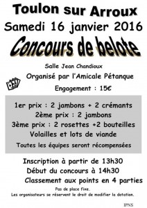 Amicale Pétanque (Toulon-sur-Arroux)
