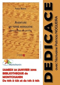 « Aventure en terre marocaine » (Dédicace)