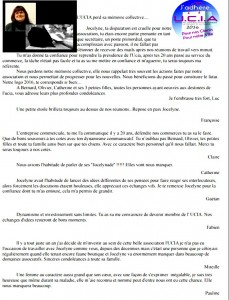 Disparition de Jocelyne Charolles