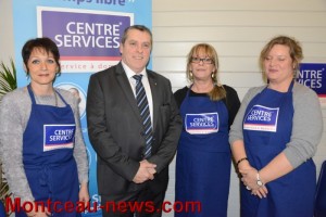 Inauguration « Centre Services » (Montceau-les-Mines)