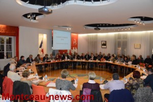Conseil municipal de Montceau…