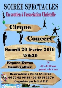 Le F.J.E.P organise samedi 20 février à 20 h 30