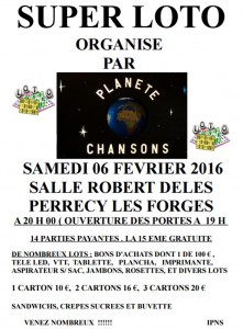 « Planète chansons » (Perrecy-les-Forges)