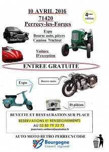 Expo « Auto – Moto – Rétro » à Perrecy-les-Forges (Sortir)