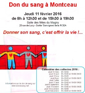 Amicale du don du sang (Montceau-les-Mines)