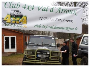 Des news du club 4×4 Val d’Arroux… (Sports mécaniques)