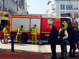 Dégagement de fumée rue Carnot à Montceau…