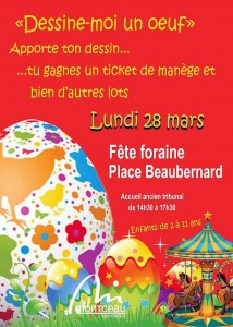 RAPPEL : Dans le cadre de la fête foraine de la place Beaubernard (Montceau-les-Mines)