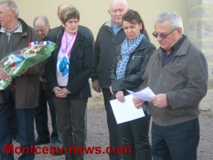 19 mars 1962 – journée du souvenir à Pouilloux