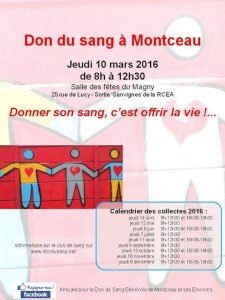 Amicale du don du sang (Montceau-les-Mines)