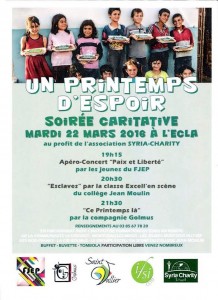 Porté par des jeunes de la CUCM : « Un printemps d’espoir » à Saint-Vallier (Solidarité)