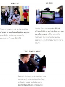 Lancement de la plateforme Le.taxi (Transports)
