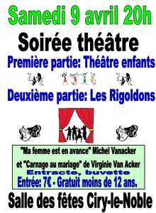 Théâtre à Ciry-le-Noble (Sortir)